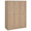 Drehtürschrank 147cm Billund Eichefarben - Eichefarben, MODERN, Holzwerkstoff (147/200/61,7cm) - MID.YOU