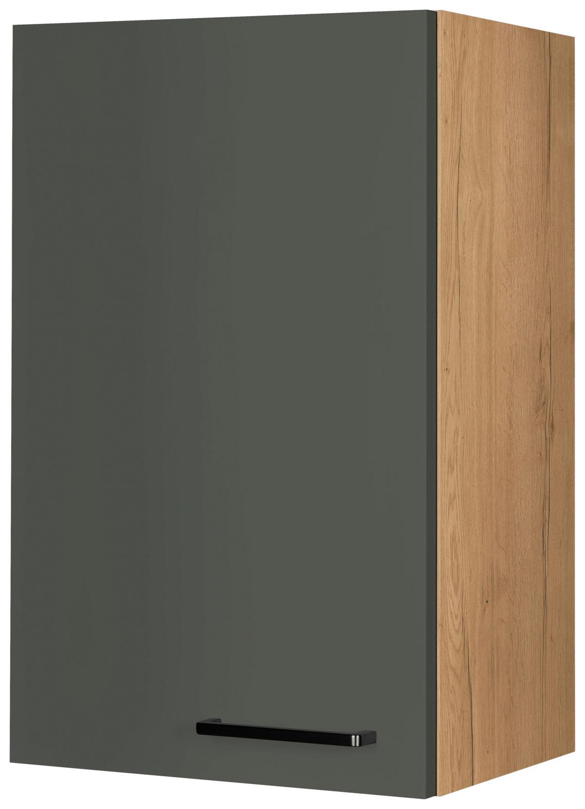 Küchenoberschrank Easytouch - Eichefarben/Grün, MODERN, Holzwerkstoff (45/72/35cm) - Nobilia