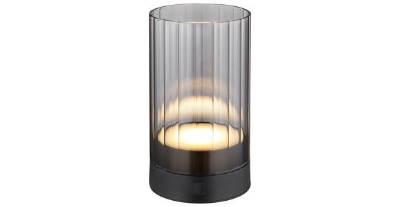 LED-Tischleuchte Adison - Schwarz, MODERN, Glas/Kunststoff (8/14cm) - James Wood