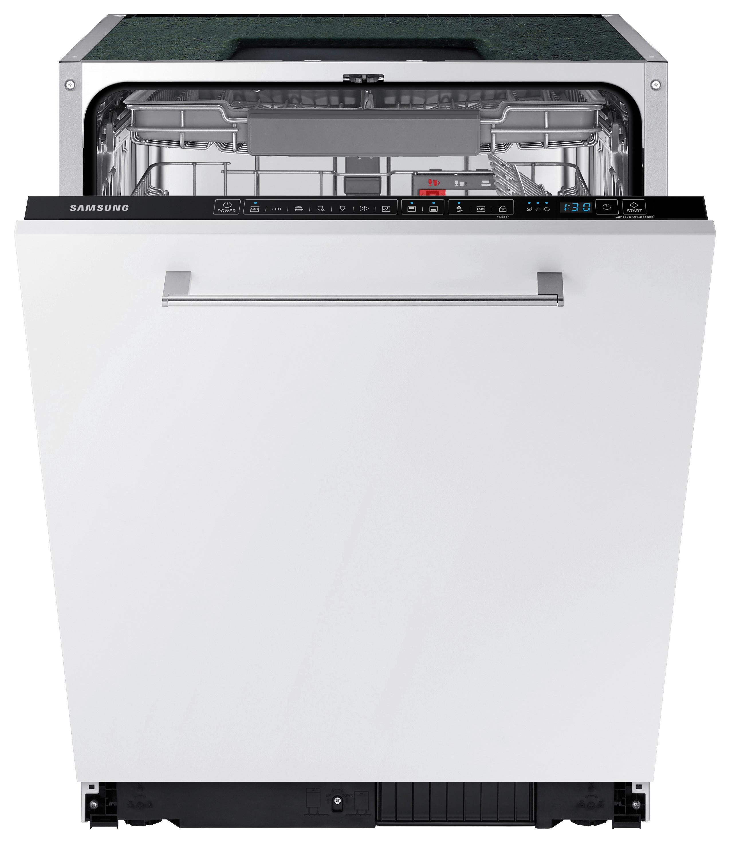 Geschirrspüler Weiß B: 59,8 cm - Weiß, Basics, Glas/Kunststoff (59,8/81,5/55cm) - Samsung