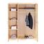 Drehtürenschrank Pelle B: 140 cm Kiefer - Naturfarben, LIFESTYLE, Holz (140/190/55cm) - Carryhome Drehtürenschrank Pelle B: 140 cm Kiefer - Naturfarben, LIFESTYLE, Holz (140/190/55cm) - Carryhome