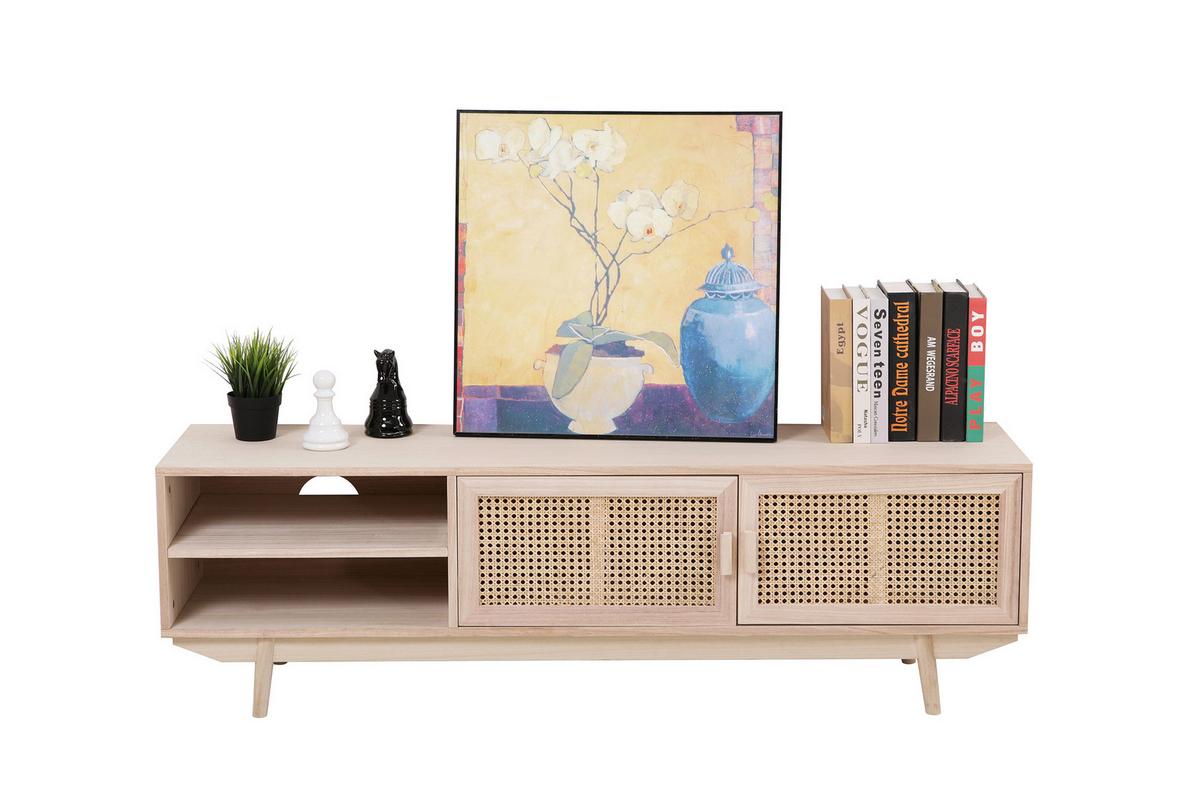 Lowboard Naturfarben B: 150cm - Naturfarben, Design, Holz/Holzwerkstoff (150/45/36cm) - Livetastic