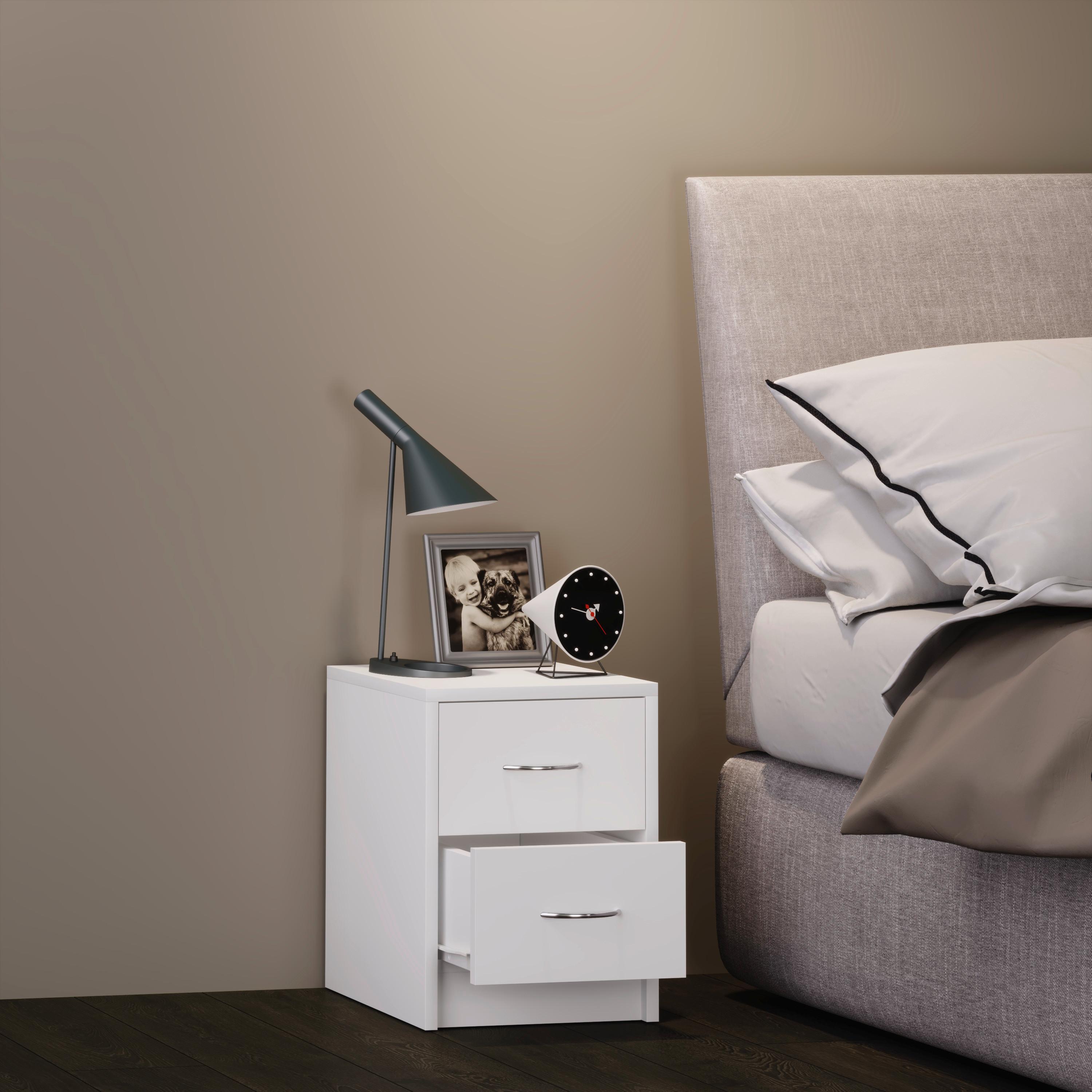 MID.YOU Nachtkästchen Boxal Mini Weiß
