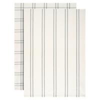 Sada utěrek Alice, 50/70cm, bílá/antracit - bílá/antracitová, Konvenční, textil (50/70cm) - Mömax