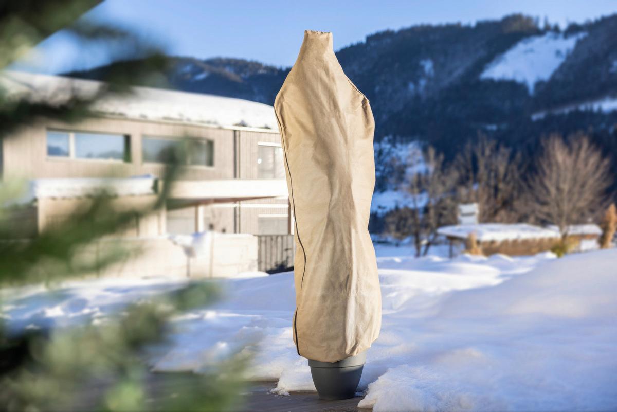 Vlieshaube Ultraprotect L 60x180 Cm - Beige, Basics, Kunststoff (60/180cm) - Windhager