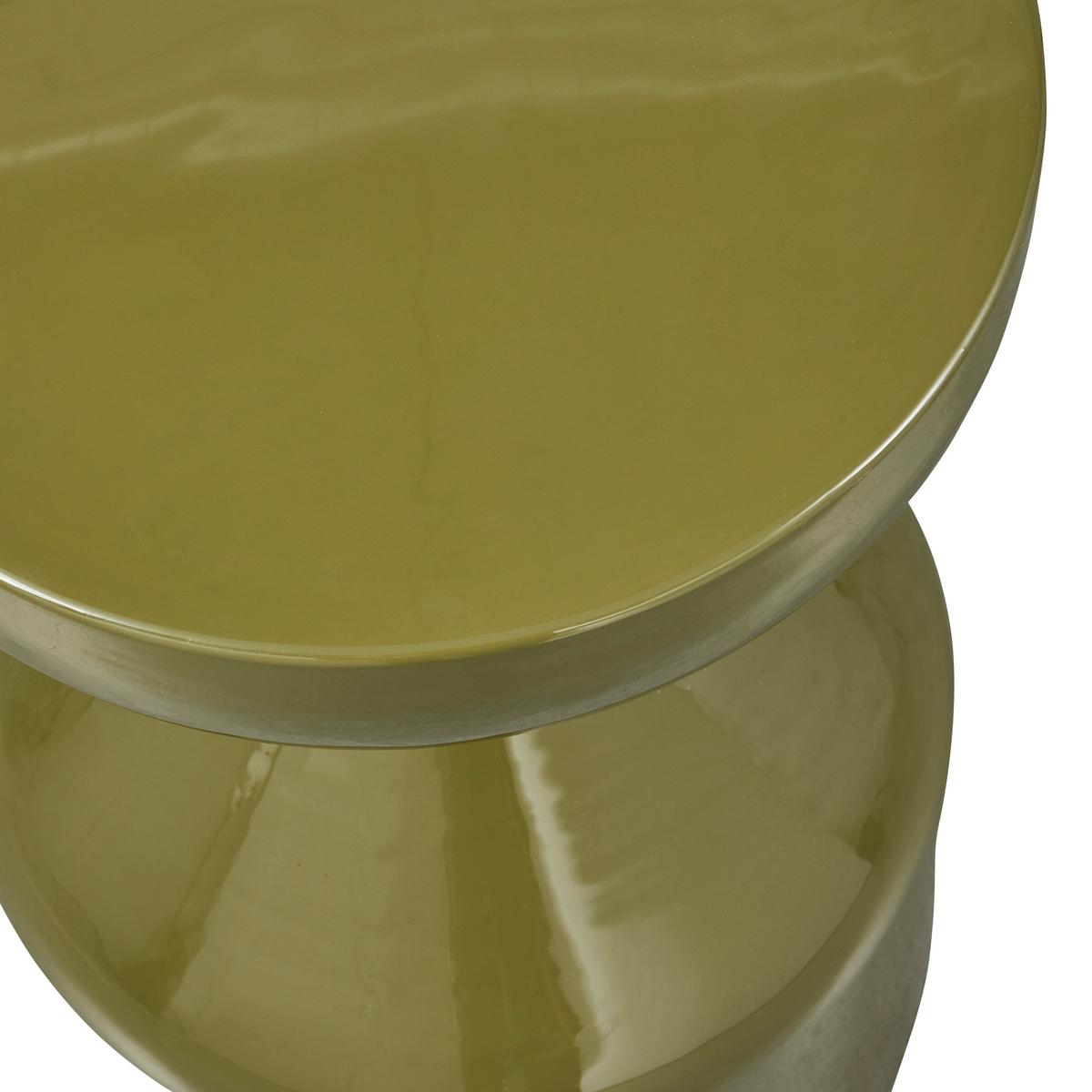 Beistelltisch Floyd Grün B: 30 cm - Grün, Design, Metall (30/30/47cm) - Livetastic