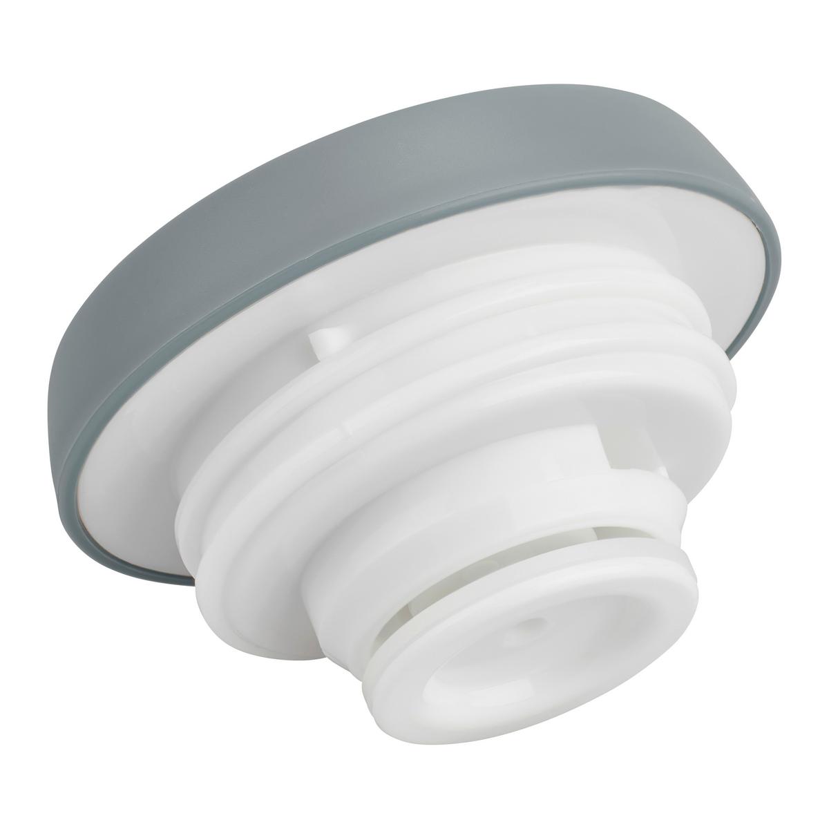 Termokanvica 1L - svetlosivá, Modern, plast/sklo (12/24,5cm) - Mömax