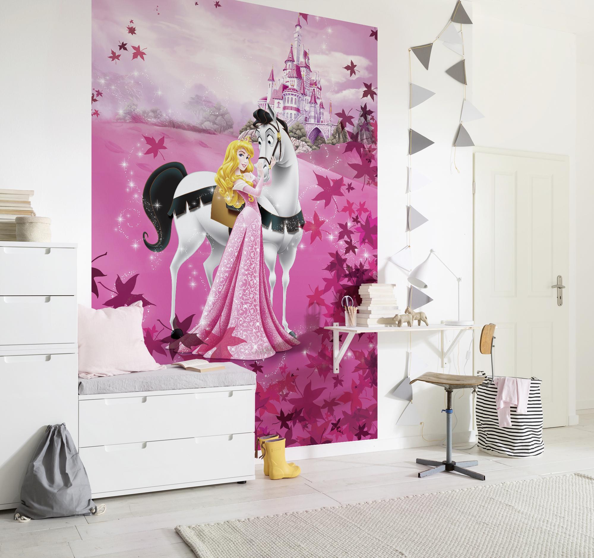 Fototapete Sleeping Beauty - Design, Papier (184/254cm) - Disney