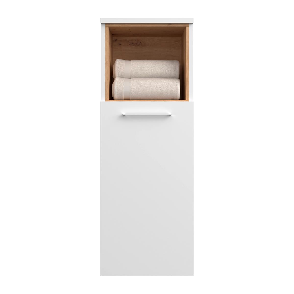 Alsószekrény Mura I - fehér, Modern, faalapú anyag (35/108/33cm)