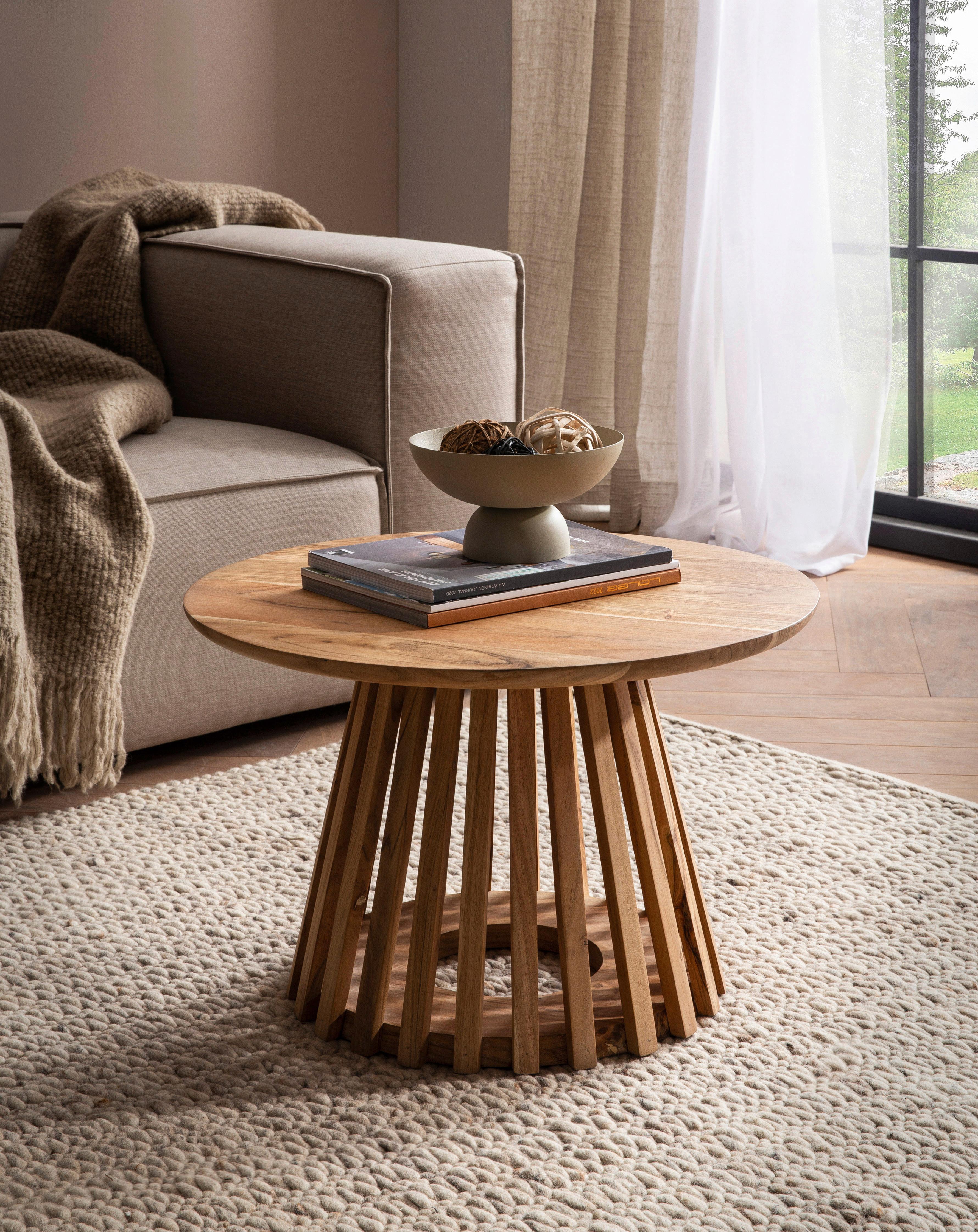 Couchtisch Akaziefarben L: 60 Cm - Akaziefarben, Design, Holz (60/40cm) - Livetastic
