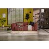 3-sitzer-sofa Hannah Rot B: 247 Cm - Rot/Schwarz, Design, Textil (247/75/104cm) - MID.YOU