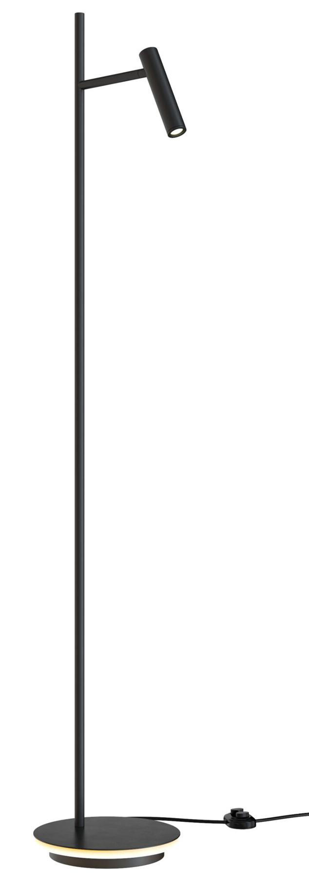 Stehleuchte Estudo - Schwarz, Trend, Metall (24/138.7cm) - MAYTONI