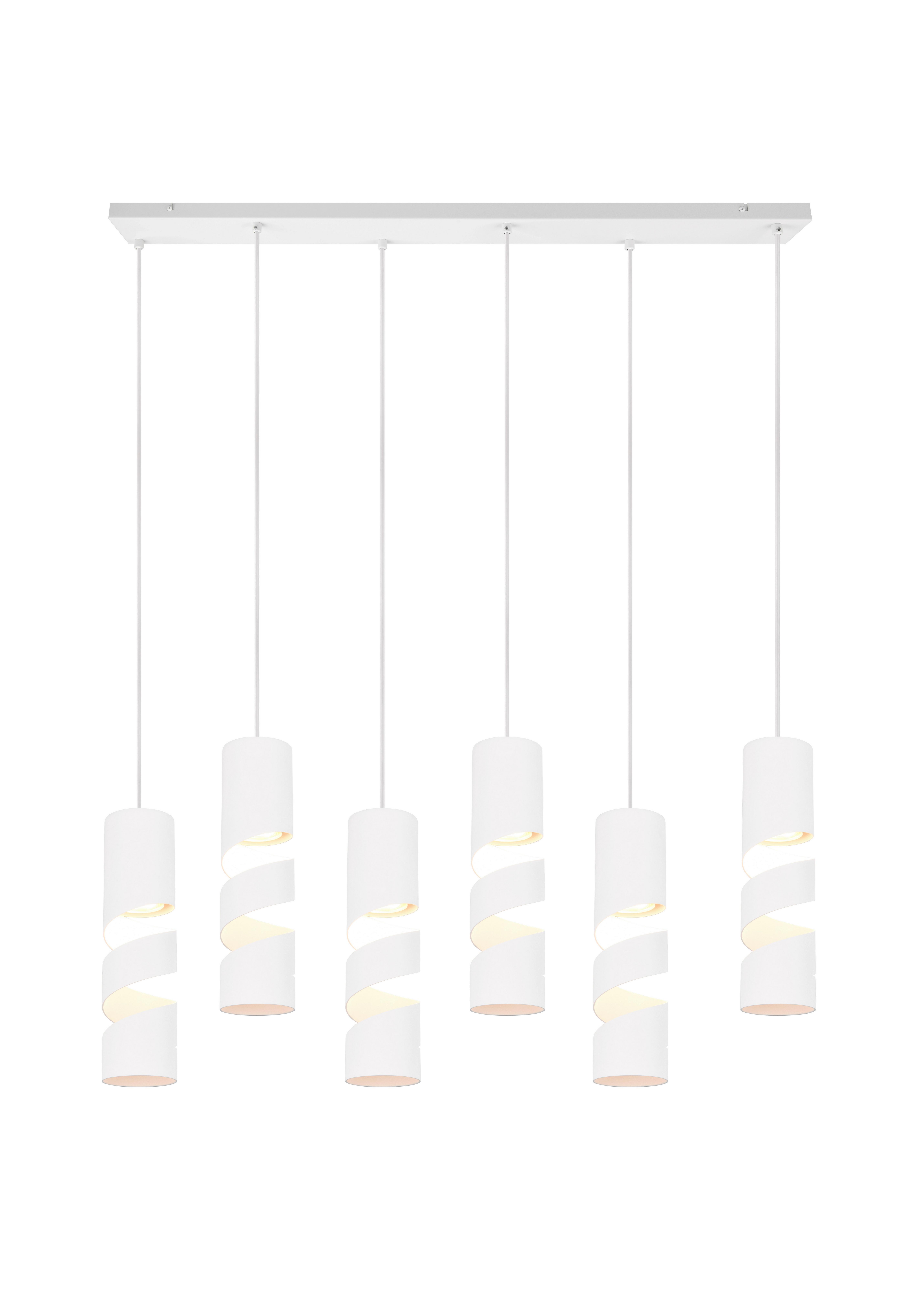 Pendelleuchte 364000631 Stream - Weiß, KONVENTIONELL, Metall (100/14/150cm) - Trio Leuchten