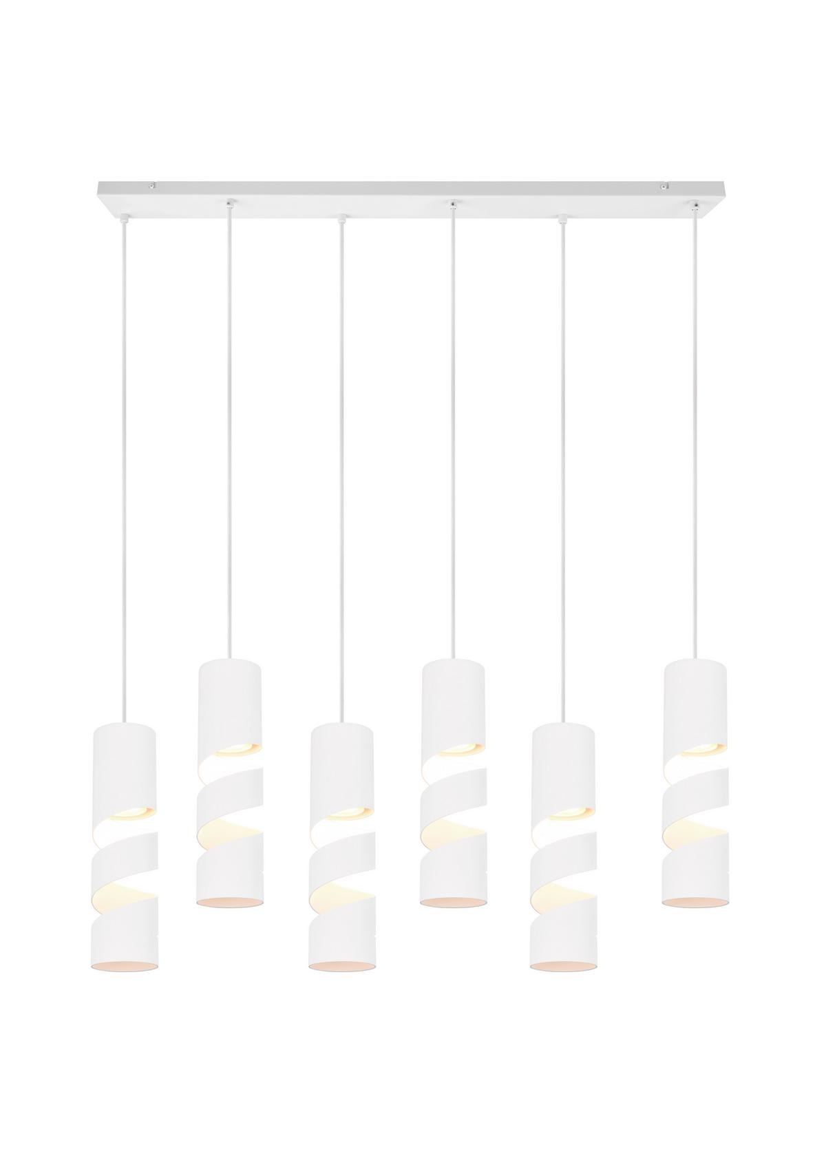 Pendelleuchte 364000631 Stream - Weiß, KONVENTIONELL, Metall (100/14/150cm) - Trio Leuchten