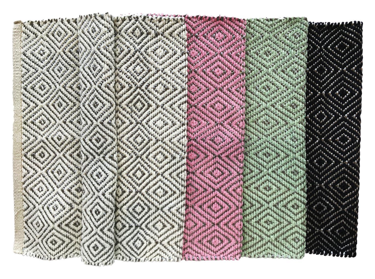 SZŐNYEG SABILE - Natúr/Pink, modern, Textil (60/90cm) - Ombra