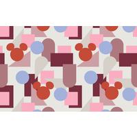Vliestapete Colourful Mickey - Multicolor, Basics (400/250cm) - Komar