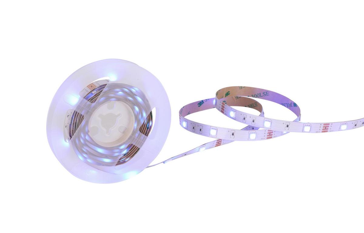 LED páska Jomin, 300 cm - bílá, plast (300cm) - Mömax