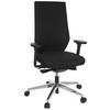 Drehstuhl Pro-Tec 700 Schwarz - Chromfarben/Schwarz, MODERN, Kunststoff/Textil (60/123/53cm) - MID.YOU
