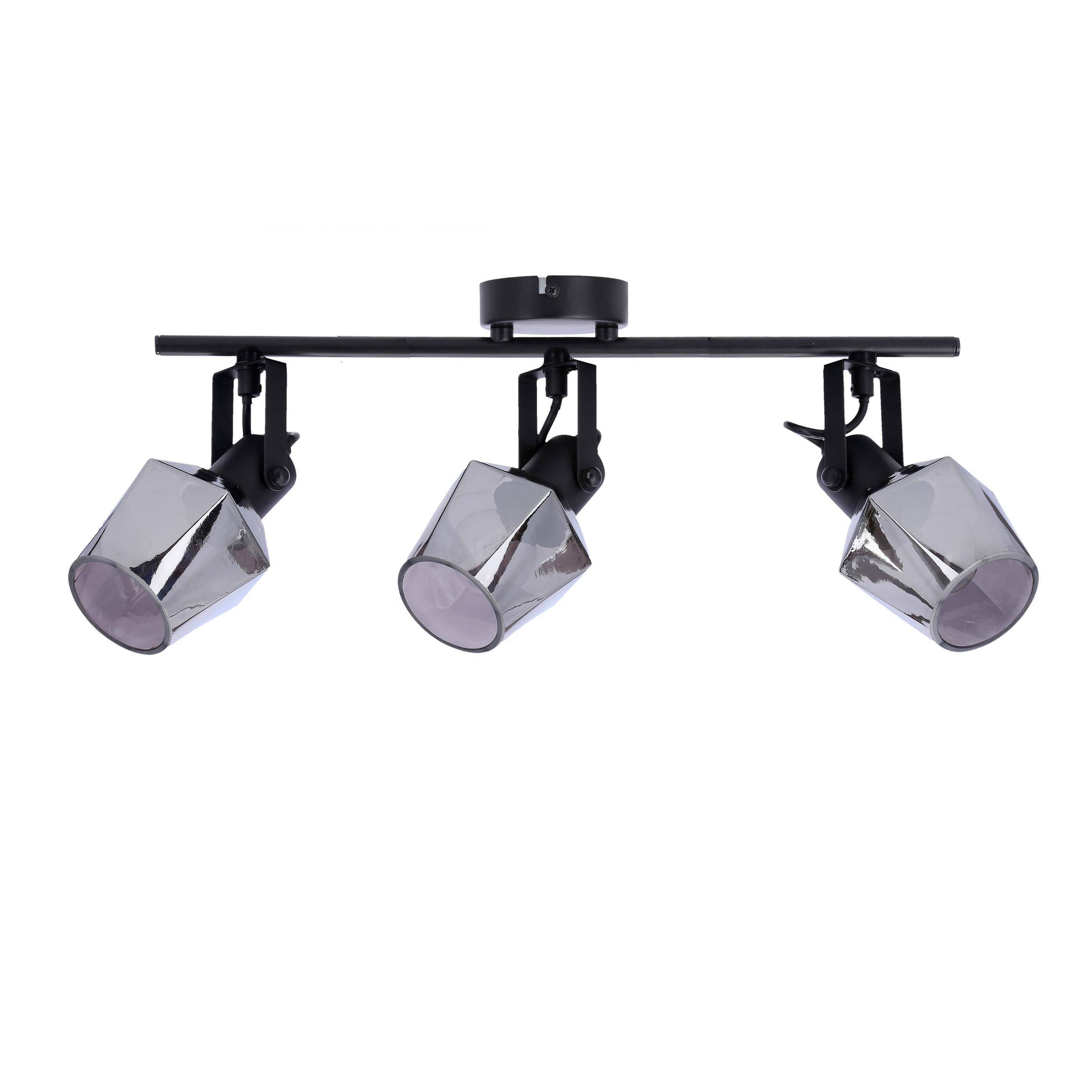 Strahler 93-13378 Randi - Schwarz, Design, Glas/Metall (62/9/22cm)