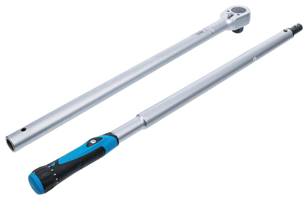 Drehmomentschlüssel Abtrieb Silberfarben L: 150 Cm - Silberfarben, Basics (150cm)