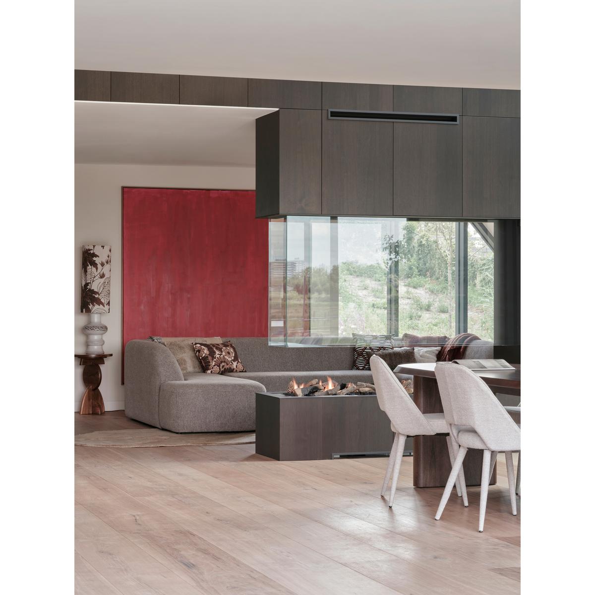 ESSTISCH Ellips Walnussfarben L: 240cm - Walnussfarben, MODERN, Holz (240/90/75cm) - Livetastic