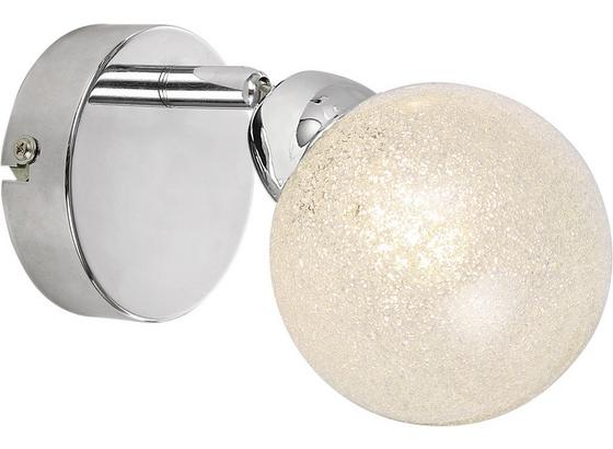 Wandleuchte Alessia, 1flg. - Weiß, KONVENTIONELL, Glas/Metall (9/16,5cm) - James Wood Wandleuchte Alessia, 1flg. - Weiß, KONVENTIONELL, Glas/Metall (9/16,5cm) - James Wood