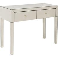 Konsolentisch Luxurychamapagne Champagnerfarben B: 40 Cm - Champagner, Design, Glas/Holzwerkstoff (100/40/92,5cm) - Kare-Design