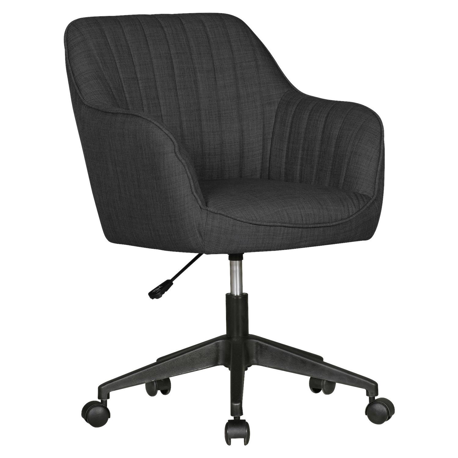Schreibtischstuhl Mara mit Armlehnen, anthrazit Anthrazit 83x65x65 cm