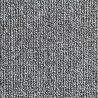 Teppichfliese Hellgrau Astra 50x50 Cm Florhöhe 3 Mm - Hellgrau, Basics, Textil (50/50cm)