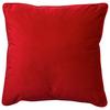 DEKORAČNÍ POLŠTÁŘ VIOLA, 45/45 cm, červená - červená, Konvenční, textil (45/45cm) - Premium Living