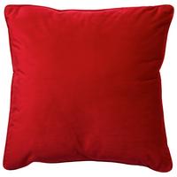 DEKORAČNÝ VANKÚŠ VIOLA,. 45/45 cm, červená - červená, Konventionell, textil (45/45cm) - Premium Living