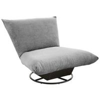 Relaxsessel Cremona Polyester Blau/Grau - Blau/Schwarz, Design, Textil (100/78/96cm) - Livetastic