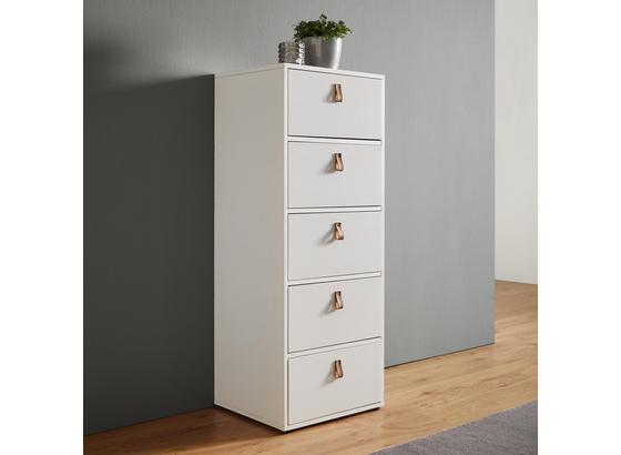 Komoda Mick - biela, Moderný, drevo (46/119,5/40cm) - Modern Living Komoda Mick - biela, Moderný, drevo (46/119,5/40cm) - Modern Living