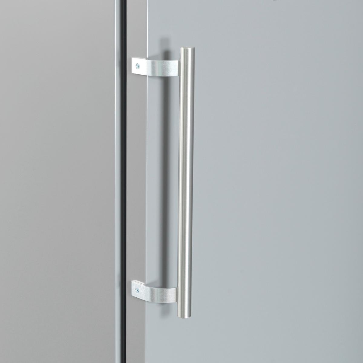 Weinkühlschrank Nabo Fk 2570 - Grau, Basics, Metall (60/145/65cm) - Nabo