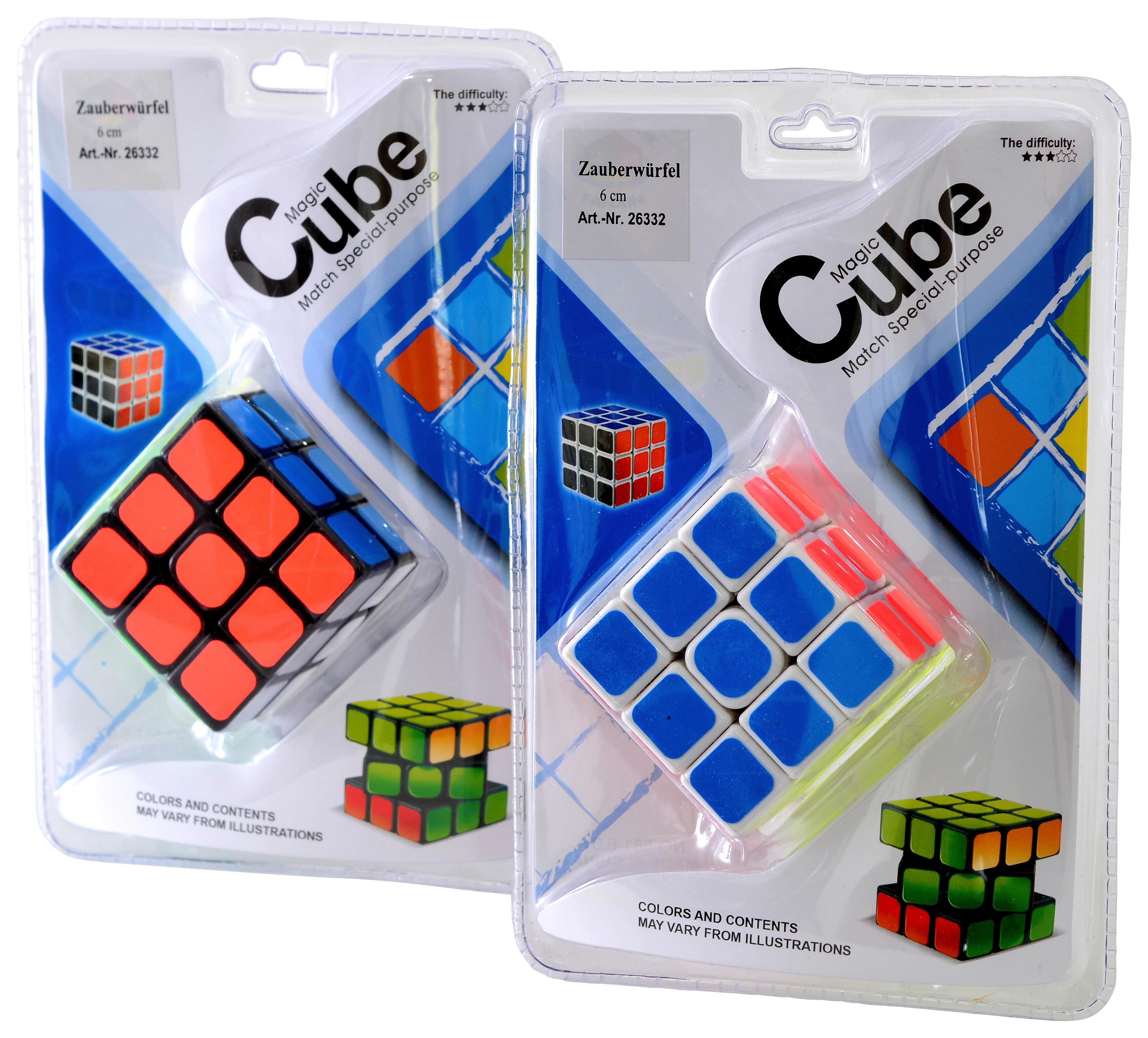 Spielwürfel Cube Kunststoff Ab 3 Jahren - Multicolor, Kunststoff (6/6cm)