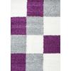 Hochflor Teppich Lila Life 60x110 cm - Lila, KONVENTIONELL, Textil (60/110cm) - Novel