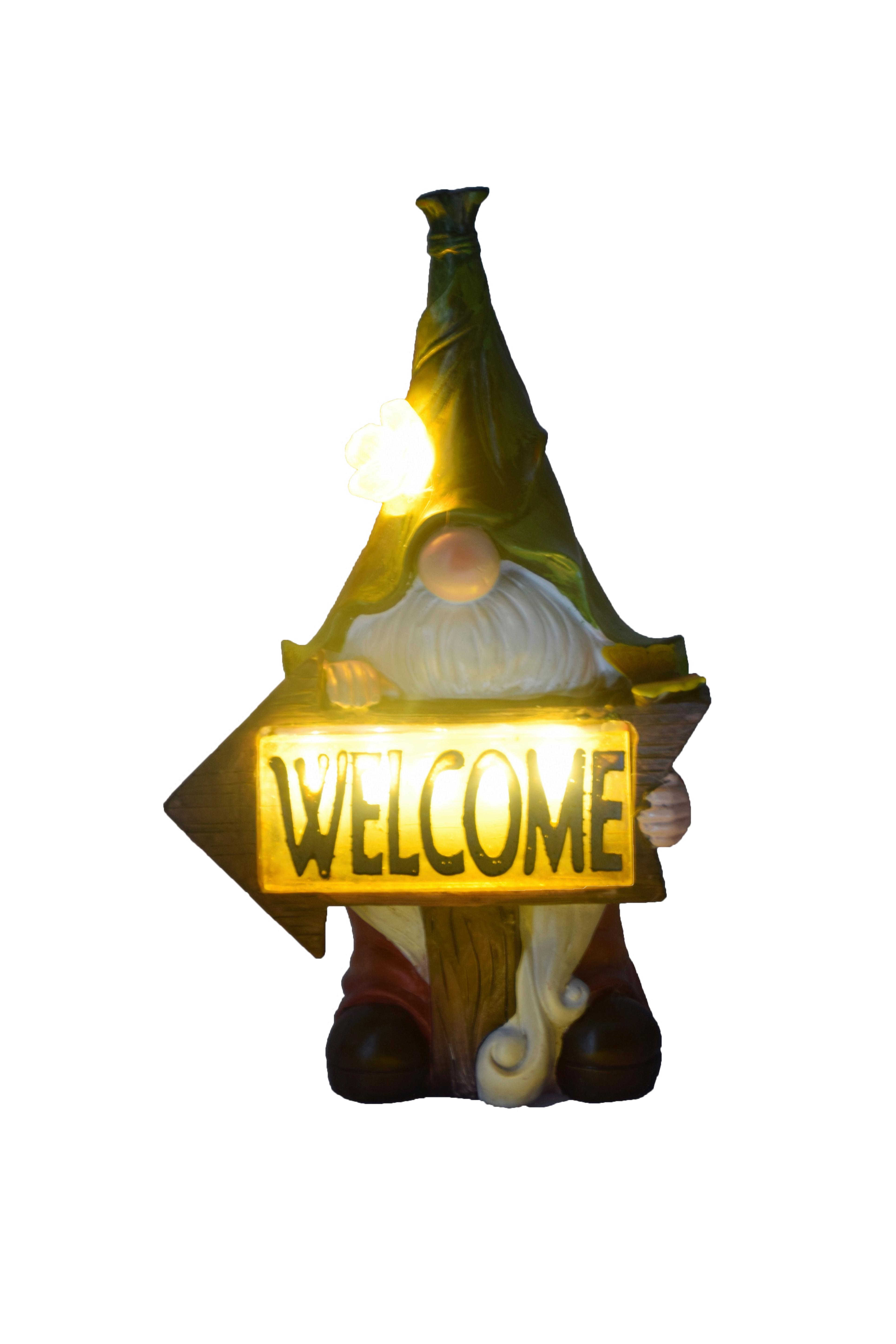 Solarleuchte aus Kunststoff