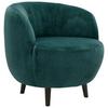 Sessel Looks Xiv - Petrol/Schwarz, Design, Textil (72/72/76cm) - LOOKS by W.Joop