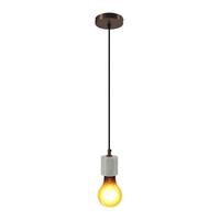 Hängeleuchte Sigma H: 10,5 Cm 1-Flammig Naturstein Rund - Weiß, Trend, Stein/Metall (7/7/10,5cm) - Kayoom