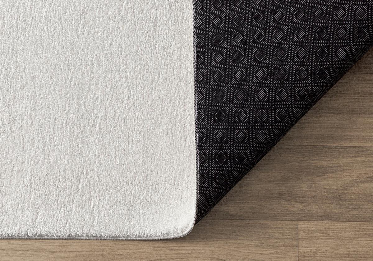 Fellteppich Loft - Creme, KONVENTIONELL, Textil (60/110cm)