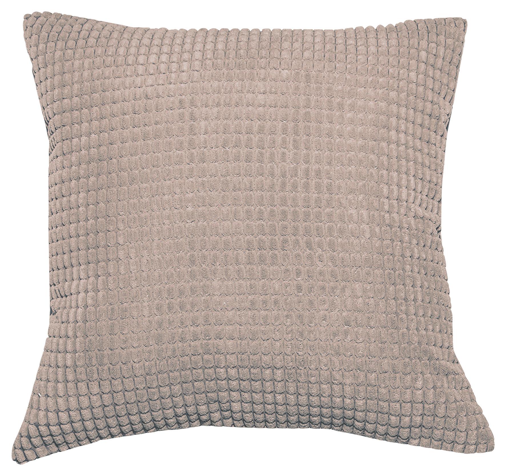 Zierkissen Halina 45x45 cm Polyester Sandfarben mit Zipp - Sandfarben, MODERN, Textil (45ml) - Luca Bessoni