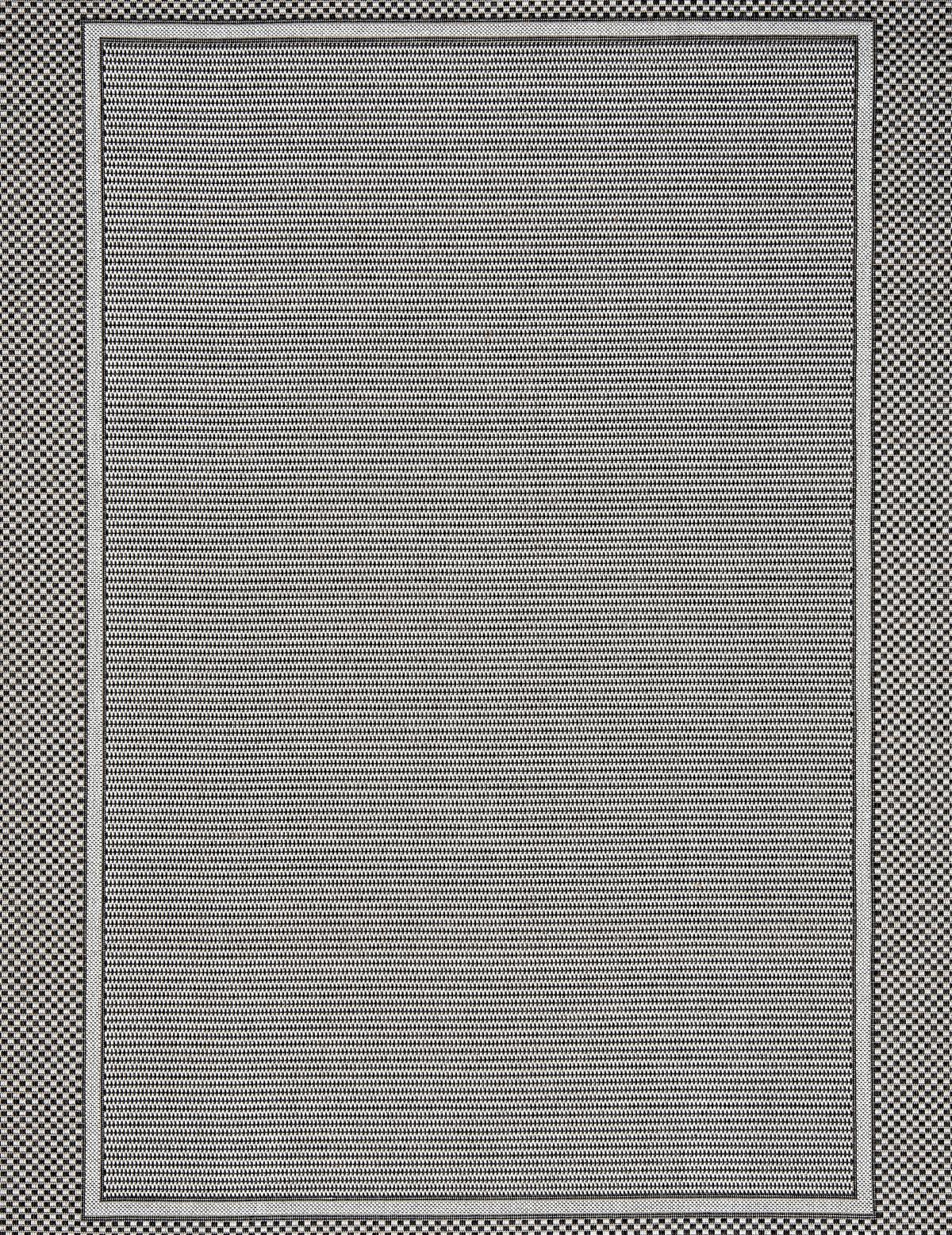 Flachwebteppich Anthrazit / Silber Paul 120x170 cm - Anthrazit, Basics, Textil (120/170cm) - James Wood