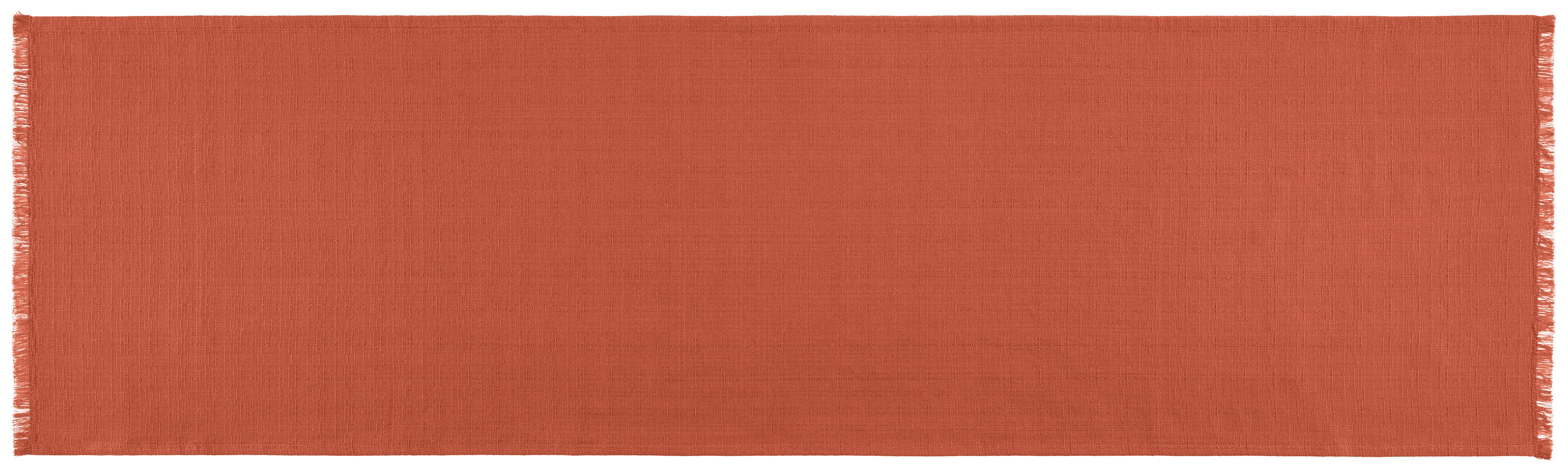TISCHLÄUFER SIENNA - Terracotta, ROMANTIK / LANDHAUS, Textil (40/140cm) - James Wood
