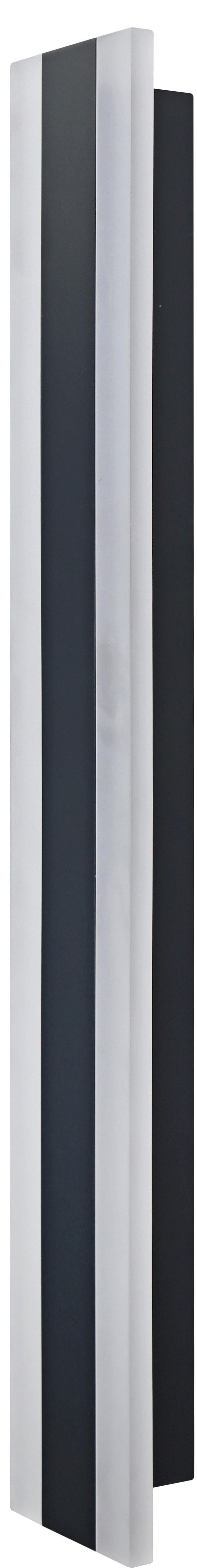 Außenwandleuchte 2528000421696 Irena - Anthrazit, Design, Metall (100/9/5cm)