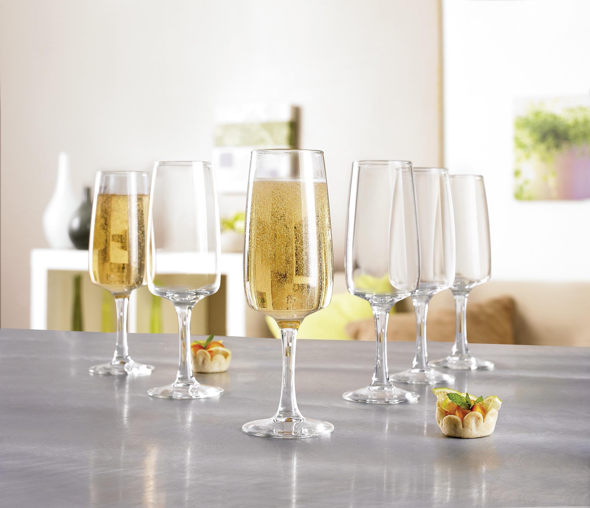 Sektglas Equip Home ca. 170 ml - Klar, KONVENTIONELL, Glas (6/17,5cm)
