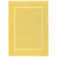 KÚPEĽŇOVÁ PREDLOŽKA Melanie, 50/70cm, žltá - žltá, textil (50/70cm) - Modern Living