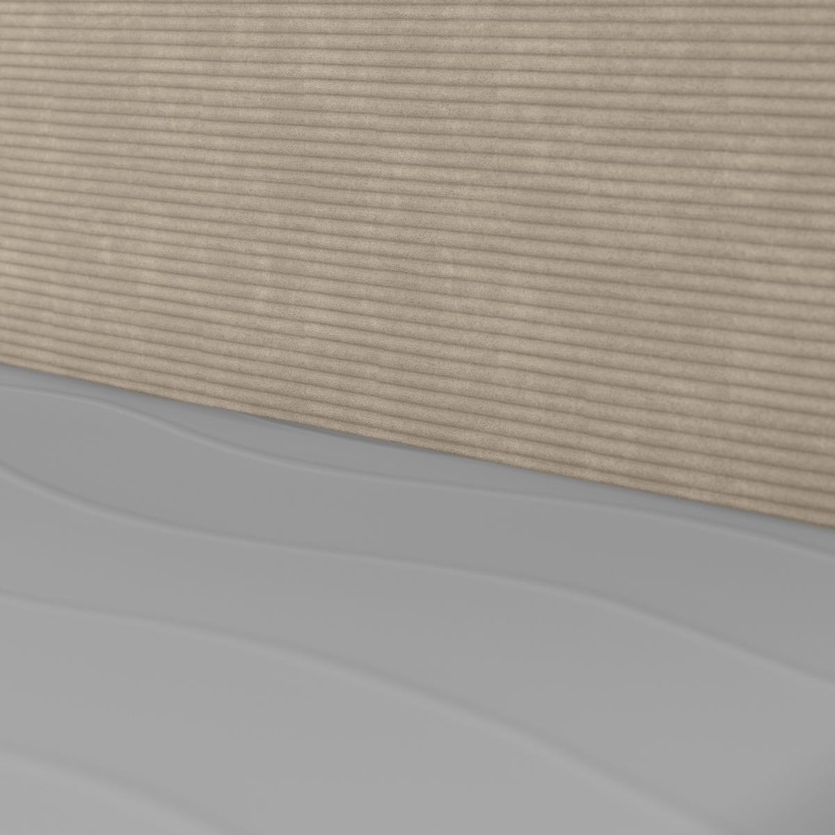Boxspringbett Mit Bettkasten Algier 180x200 Cm Beige - Beige/Schwarz, MODERN, Karton/Holzwerkstoff (180/200cm) - MID.YOU
