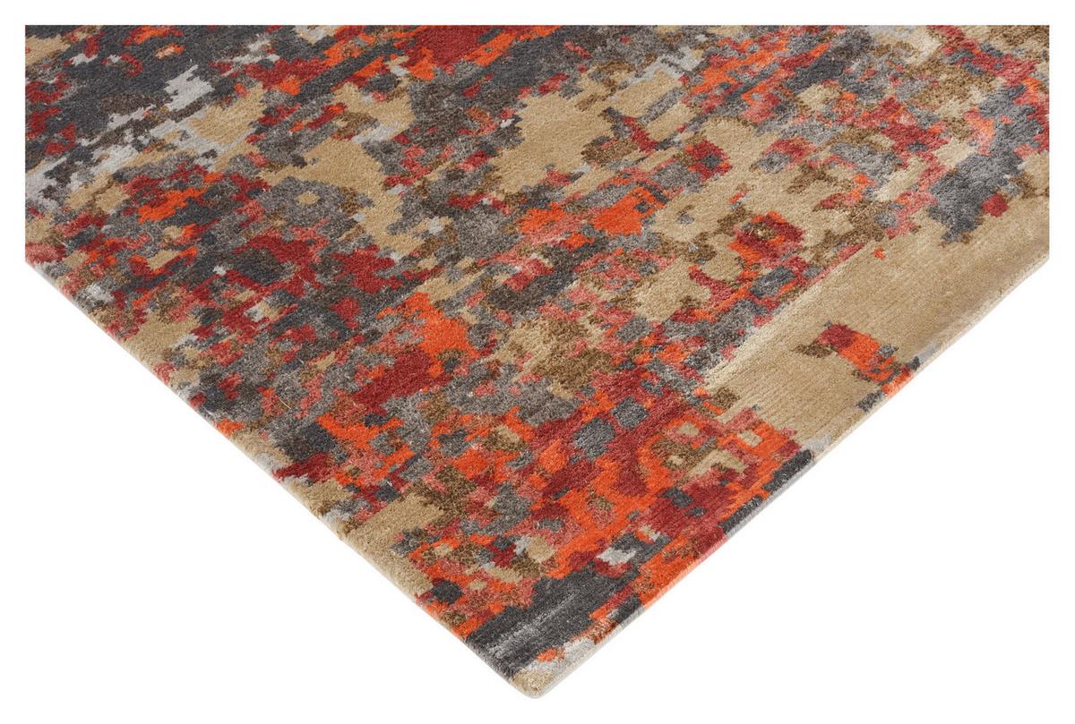 Orientteppich Angeles Pilano - Beige/Orange, Design, Textil (140/200cm) - Musterring