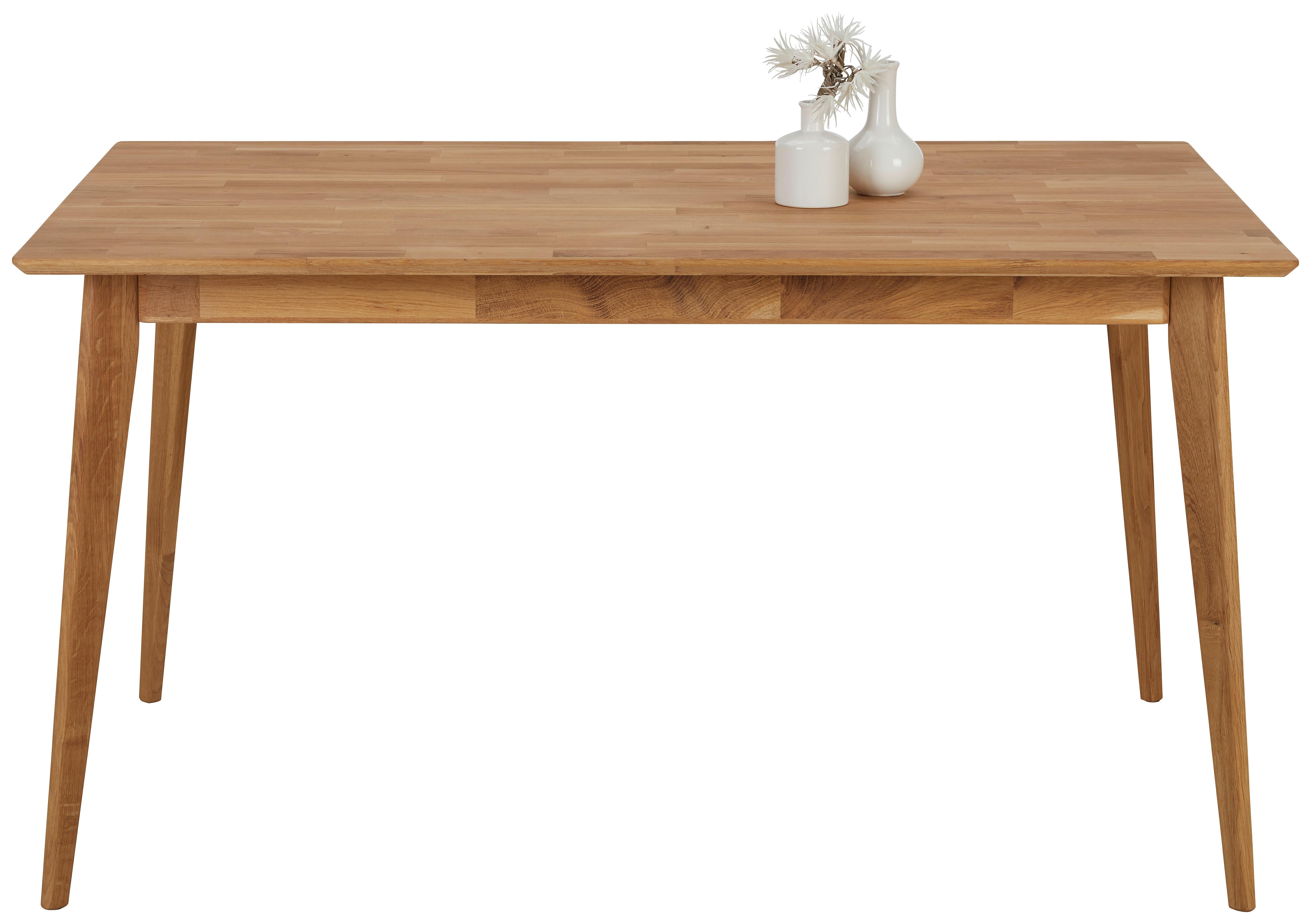 Jídelní Stůl Rita, 140x90 Cm, Divoký Dub - barvy dubu, Konvenční, dřevo (140/90/75cm) - Zandiara