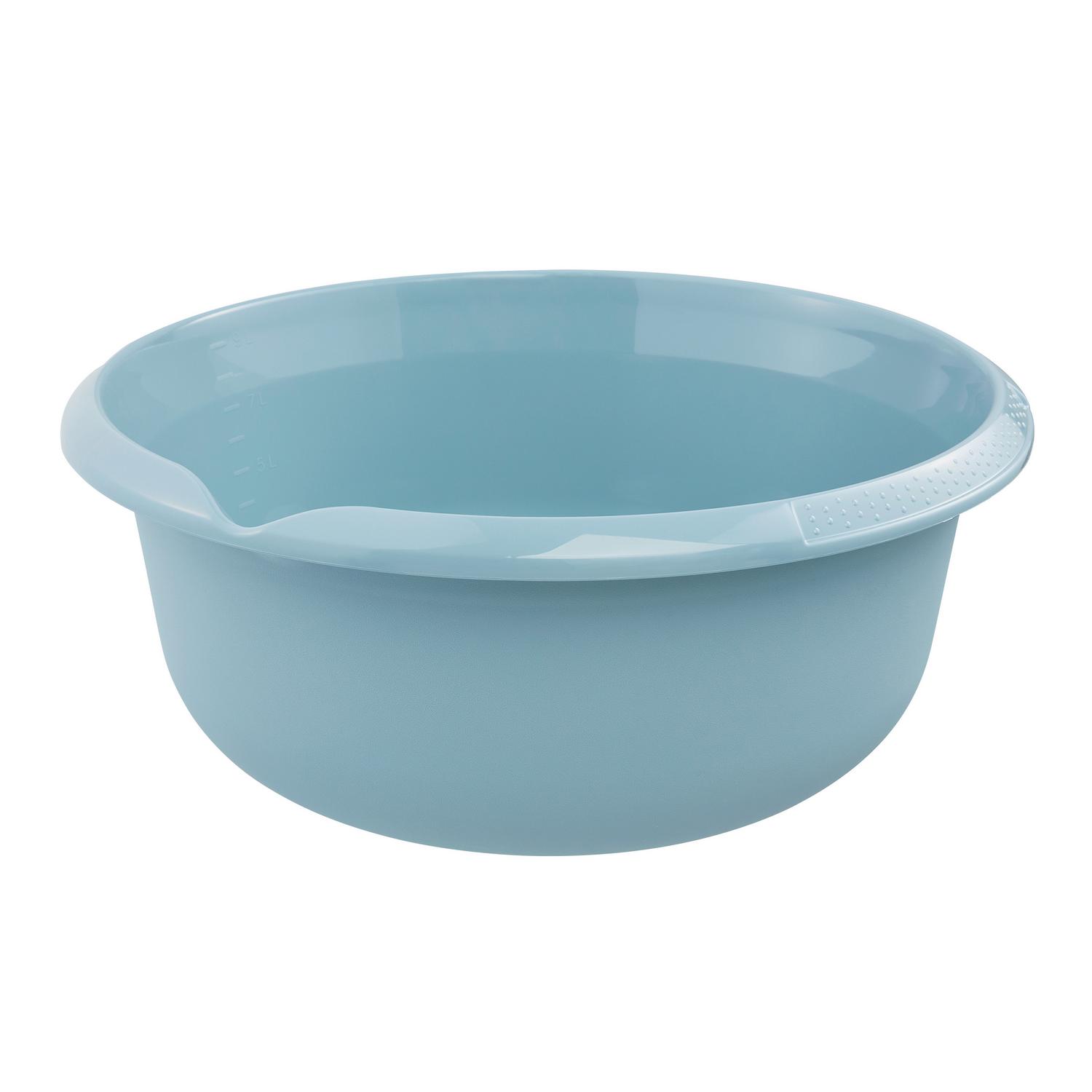 Waschschüssel Björk 9 L Nordic Blue , D/H: 36x15 cm Blau